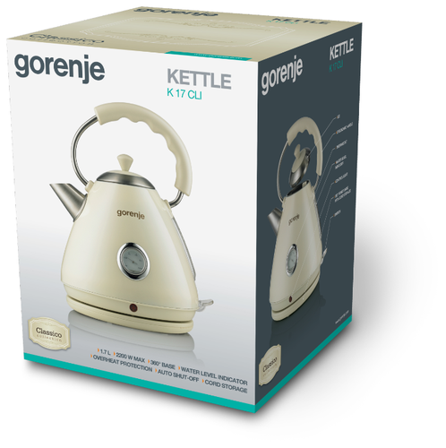 Чайник Gorenje K17CLI - фото 2