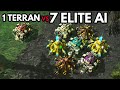 Видео - 1 Terran vs 7 ELITE A.I. [Extreme Quality]