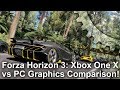 Видео - [4K] Forza Horizon 3: Xbox One X vs PC Graphics Comparison + Frame-Rate Test