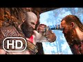 Видео - GOD OF WAR PS5 Kratos Vs Baldur Boss Fight Gameplay 4K ULTRA HD