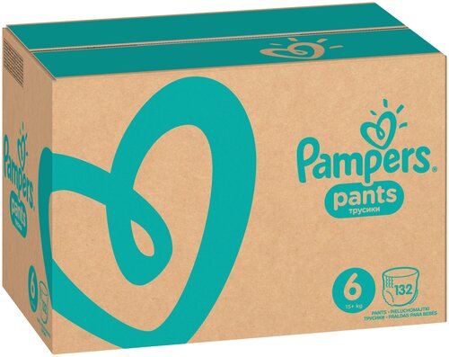 Pampers трусики Pants 6 (15+ кг) - фото 5