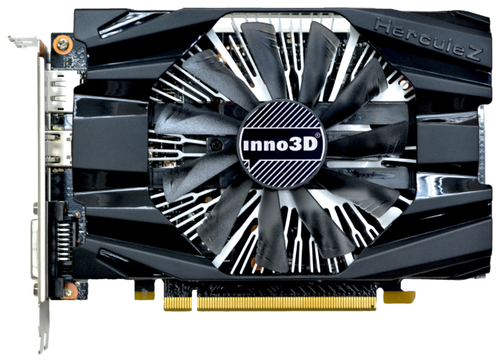 Видеокарта Inno3D GeForce GTX 1060 1506MHz PCI-E 3.0 6144MB 8000MHz 192 bit DVI HDMI HDCP Compact (N1060-6DDN-N5GM) - фото 1