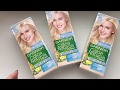 Видео - Краска для Волос Garnier Color Naturals Creme  / 1000 Натуральный Ультраблонд / Распаковка /