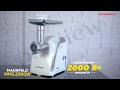 Видео - Мясорубка Maunfeld MMG 2000W