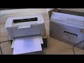 Видео - Принтер HP LaserJet Pro M15a: небольшой обзор