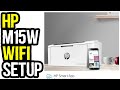 Видео - How to Setup Wifi Printing in HP LaserJet Pro M15w Printer | Wireless Direct