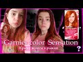 Видео - Garnier color sensation 7.45 (Крашу волосы в рыжий)/#garnier #color #hair #beauty #redhair #loreal