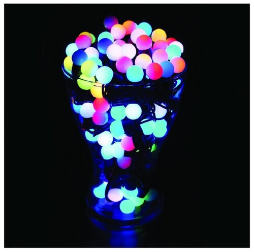 Гирлянда Sh Lights Жемчужные шарики, 140 диодов, 700 см, IRP140/4M - фото 3
