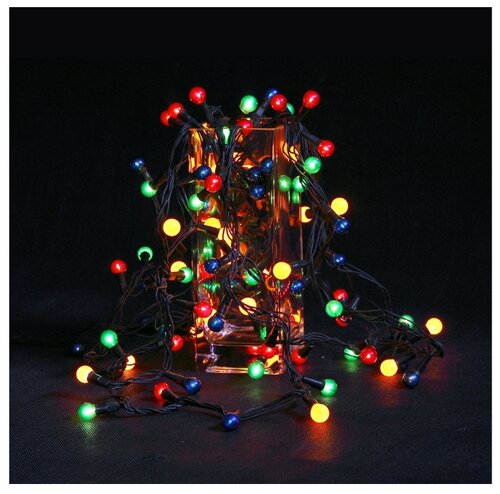 Гирлянда Sh Lights Жемчужные шарики, 140 диодов, 700 см, IRP140/4M - фото 2