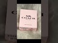 Видео - Coach the Fragrance Coach for women, Eau de Parfum#short