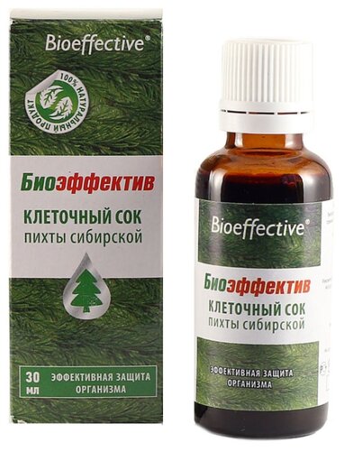 Bioeffective Клеточный сок пихты сибирской - фото 1