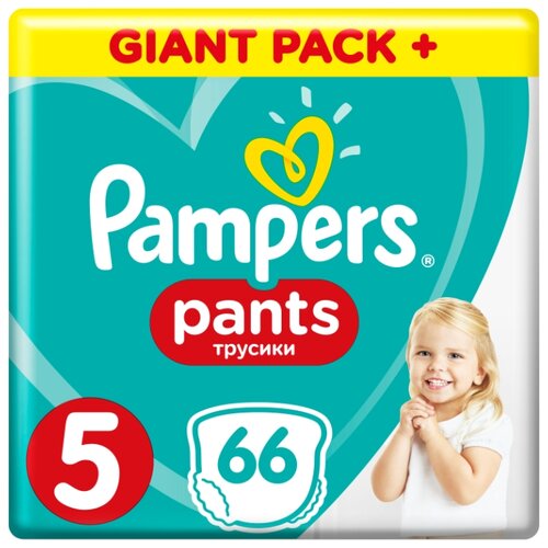 Pampers трусики Pants 5 (12-17 кг) 66 шт. - фото 3