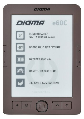 Электронная книга Digma e60C - фото 1