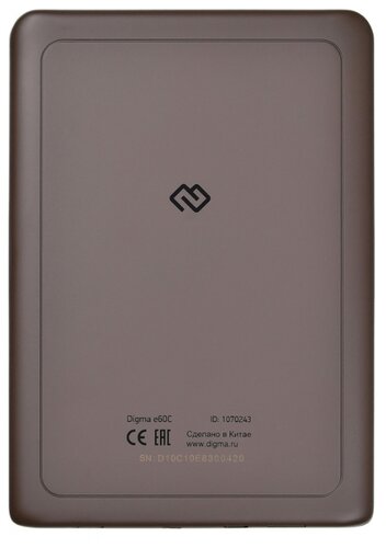 Электронная книга Digma e60C - фото 2