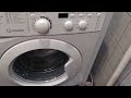 Видео - Первый запуск стиральной машины INDESIT MSD 615.