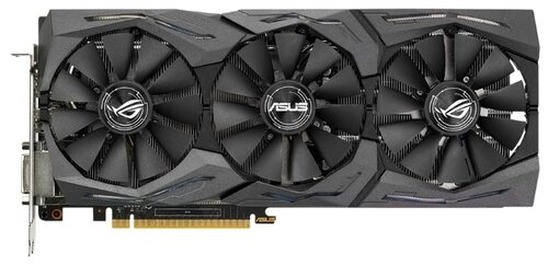 Видеокарта ASUS GeForce GTX 1060 1518MHz PCI-E 3.0 6144MB 8008MHz 192 bit DVI 2xHDMI HDCP Strix Advanced Gaming - фото 1