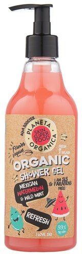 Гель для душа Planeta Organica Skin super food Refresh - фото 1