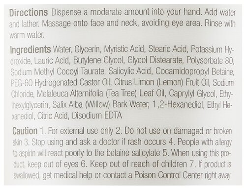 COSRX Пенка для умывания с салициловой кислотой Salicylic Acid Daily Gentle Cleanser - фото 3