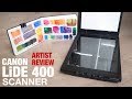 Видео - Artist Review: Canon LiDE 400 Scanner