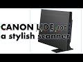 Видео - Canon Lide 400 flatbed scanner - It can scan standing!