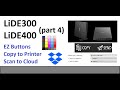 Видео - CanoScan LiDE300 LiDE400 (part4) IJ Scan Utility, Setup EZ Buttons, Copy to printer, Scan to Dropbox