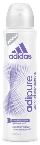 Adidas дезодорант-антиперспирант, спрей, Adipure - фото 1