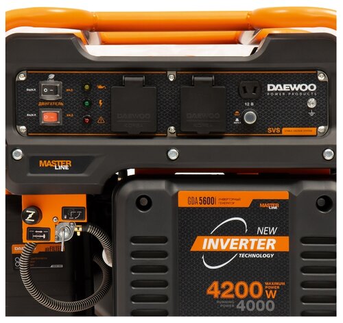 Бензиновая электростанция Daewoo Power Products GDA 5600i - фото 3