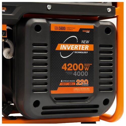 Бензиновая электростанция Daewoo Power Products GDA 5600i - фото 4