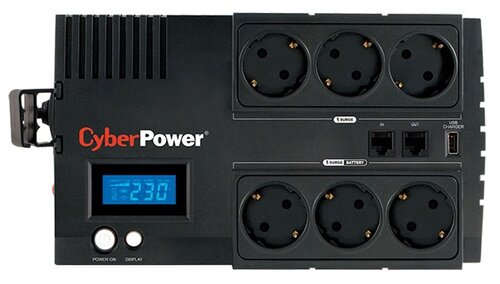 Интерактивный ИБП CyberPower BR650ELCD - фото 1