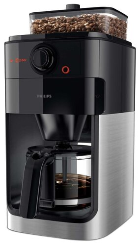 Кофеварка Philips HD7767 Grind & Brew - фото 1