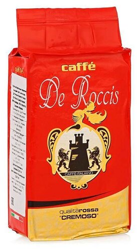 Кофе молотый De Roccis Rossa Cremoso - фото 2