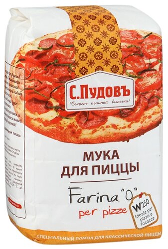 Мука С.Пудовъ пшеничная для пиццы первый сорт - фото 4