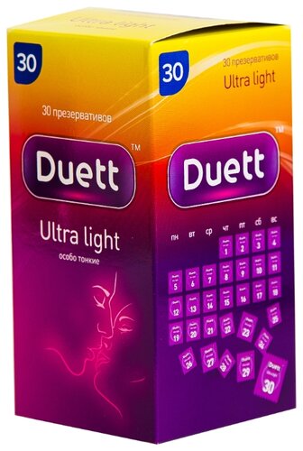 Презервативы Duett Ultra light - фото 3