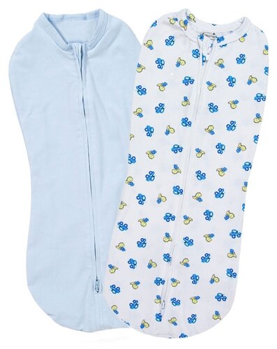Многоразовые пеленки Summer Infant Swaddlepod на молнии S комплект 2 шт - фото 3