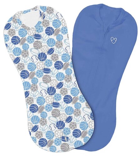Многоразовые пеленки Summer Infant Swaddlepod на молнии S комплект 2 шт - фото 2