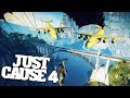 Видео - When Giant Cargo Planes Meet Bridges And Trains in Just Cause 4