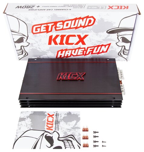 Автомобильный усилитель Kicx LL 90.4 - фото 5