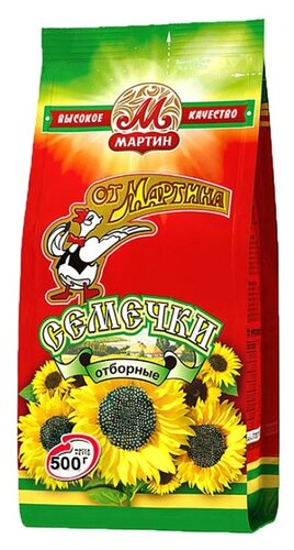 Семена подсолнечника От Мартина отборные 500 г - фото 1