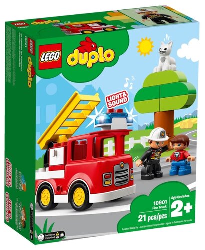 Конструктор LEGO Duplo 10901 Пожарная машина - фото 1