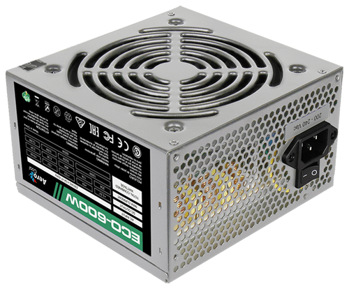 Блок питания AeroCool Eco 600W - фото 1