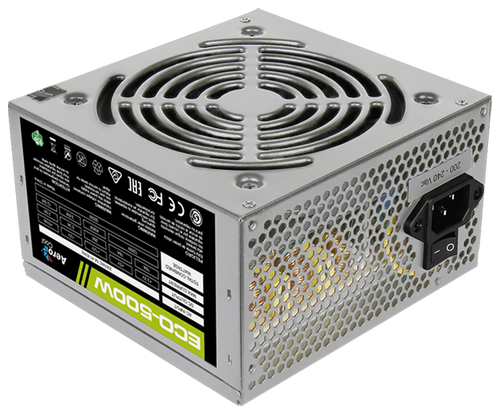 Блок питания AeroCool Eco 500W - фото 1