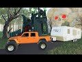 Видео - Camper stranded in haunted swamp | Farming Simulator 19 camping and mudding