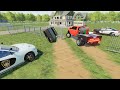 Видео - Repairing house after huge crash with police | Farming Simulator 19