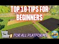 Видео - Top 10 Tips for Beginners in Farming Simulator 19