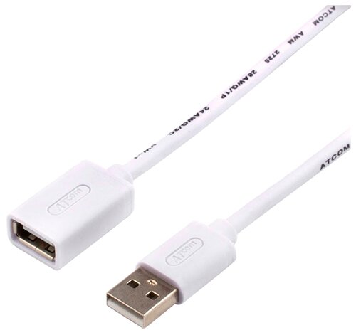 Кабель Atcom USB - USB (AT3789) 1.8 м - фото 1
