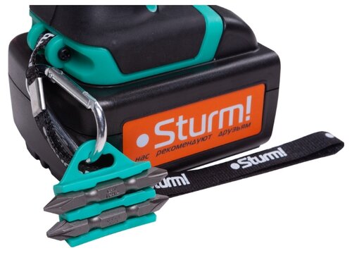 Аккумуляторная дрель-шуруповерт Sturm! CD3220L 32 Н·м - фото 5