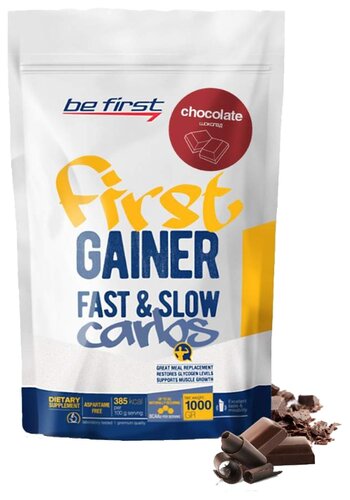 Гейнер Be First First Gainer Fast & Slow Carbs (1000 г) - фото 4