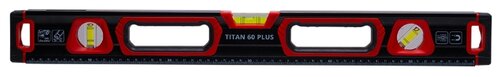 Уровень брусковый 3 глаз. ADA instruments Titan 60 Plus 60 см - фото 1