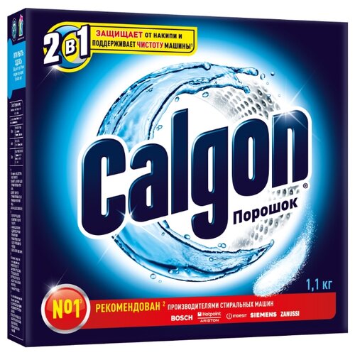 Calgon Порошок для смягчения воды 1,1 кг - фото 1