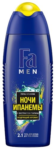 Гель для душа Fa Men Ритмы Бразилии Ночи Ипанемы - фото 1